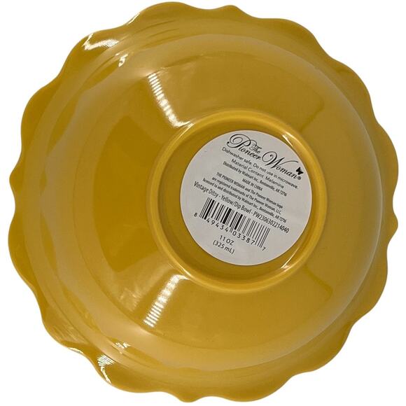 Pioneer Woman Ditsy Painterly Melamine Dip Snack Fruit Dessert Bowls 11oz Set 4 - Picture 6 of 15